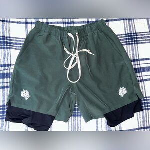 Small green darc sport shorts